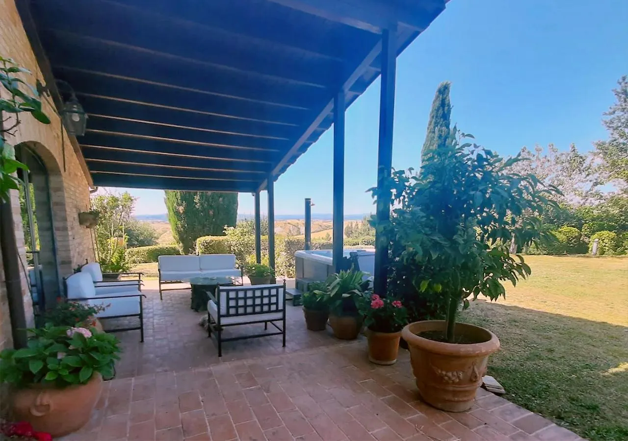 Casa Bianca Gorgeous Tuscan Home Crete Senesi, Siena Asciano